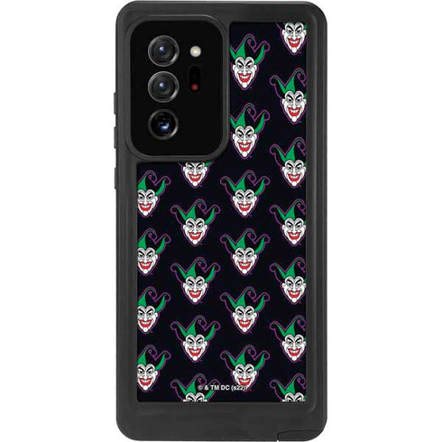 DC Comics The Joker Logo Pattern Galaxy Note20 Ultra 5G Waterproof Case